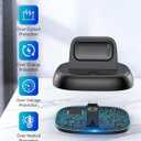 LVFAN for Fitbit Charge 6/Charge 5/Luxe Charger, Charging Cable Replacement Accessories with Reset Button, Smart Watch Fast Charging Station, Magnetic Charger Stand Dock for Fitbit Charge 6/5&Luxe