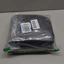 Siivton Car Seat Protector for Child Seat Cushion for Leather and Fabric Seats, 2 Mesh Pockets, Non-Slip Backing, Carseat Protectors for Vehicles, Baby, Pets (2 Pack) (Black)