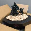 Military Gift Shop Large Marine Corps Iwo Jima Statue - Detailed, USMC WW2 War Memorial - Marine Corps Gifts or Office Décor | Iwo Jima Statues