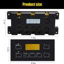 316455410 Range Oven Control Board for Electrolux Kenmore, Gas Range 7 Button Control Board Clock 5304518661 316222800