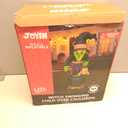 JOYIN 7FT Halloween Witch Animated Inflatable Decoration Witch Swinging Child Over Cauldron Inflatable Decoration Built in LED Giant Halloween Animatronics for Outdoor Garden Lawn Party Yard Decor