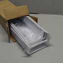 4 Pack Magnetic Shelves for Washing Machine, Heavy-Duty Magnetic Laundry Organizer with Hooks, Washing Machine Shelf for Refrigerator, Metal Storage Baskets, Closet & Laundry Room Organization(White)