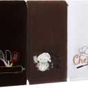 3 Pcs Funny Black White Kitchen Towels Absorbent Quick Dry Gnomes Utensils Fingertip Towels Chef Farmhouse Washcloth No Bixxhin' in My Kitchen Cotton Dishcloths for Home Supplies