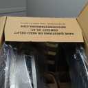 Ninestars Automatic Touchless Motion Sensor Rectangular Trash Can 13.2 Gallons, 50L, Silver, 13 Gal. 50 L, Silver Trim