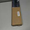 ENJOYBASICS Matte Black Shower Curtain Rod 30 to 76 Inches, 1 Inch Stainless Steel Adjustable Spring Tension Rods No Drill for Bathroom, Closet, Window, Room Divider, Never Rust, Non Slip