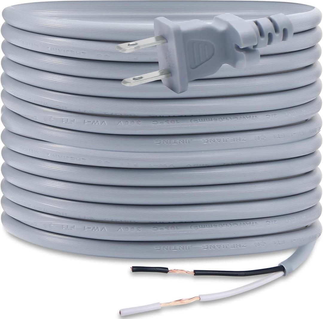 36ft Vacuum Replacement Cord for Shark Navigator Lift-Away Pro & Shark Rotator Lift-Away NV355 NV356 NV357 UV400 UV540 NV36 NV60 NV80 NV360 NV370 NV585 NV341 NV400 NV402 NV450 Vacuum Power Cord 36ft