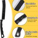 Crevice Gap Cleaning Brush Tool, 8 PCS Crevice Cleaning Brushes, Cleaning Brushes for Household Use, Multifunctional Hard Bristle Cleaning Brush, Gap Clean Brush Tools