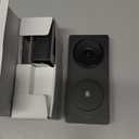 Aqara Smart Doorbell Camera G410 with Chime, 2K, HomeKit Secure Video, 2-Way Audio, Built-in Matter Hub, Wireless/Wired, Supports Apple Home, Alexa, Google, Home Assistant, 2.4G/5GHz Wi-Fi, Black