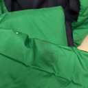 Amazon Essentials Babies, Toddlers, and Boys' Heavyweight Hooded Puffer Jacket (4T, Green Navy Color Block)