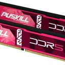 PUSKILL 32GB DDR5 RAM (2x16GB) 4800MHz CL38 Desktop Memory Kit | High-Performance PC Upgrade for Gaming & Multitasking | Intel & AMD Ryzen 7000 (AM5) Compatible