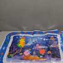 Yeeeasy Tummy Time Water MatInflatable Tummy Time Water Play Mat for Babies, Infants and Toddlers 3 to 24 Months Promote Development Toys Baby Toys essentials and Gifts (Blue)