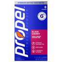 Propel, Zero Sugar Black Cherry Electrolyte Water Beverage Mix, 8 Count, BBD: May 14 2027