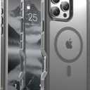 Magnetic for iPhone 16 Pro Max Case, [Compatible with MagSafe][Military Grade Drop Protection][Heavy Duty Protection][Non-Slip][Shockproof] 2-Layer Durable Bumper Phone Case 6.9''-Gray