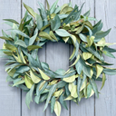 Artificial Greenery Wreath for Front Door