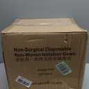 Disposable Isolation Gowns 10-Pack (Size L, Yellow)