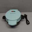 Elite Gourmet EWM380M Nonstick Fluffy Stuffed Waffle Maker, 1.5-Inch Jumbo Thick Waffles, Hash Browns, Keto, Snacks, Sandwich, Eggs, Easy to Clean, Mint