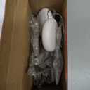 Hqyib 3 PCS Christmas Window Lights Decorations, Battery Powered Hanging Warm Lighted Star, Bell & Christmas Tree Shaped Shaped String LED Indoor for Xmas Tree, Window, Fireplace