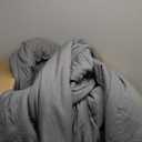 NTBAY Twin Comforter - Down Alternative Comforter Duvet Insert, All Season Bedding Quilted Duvet Insert with Corner Tabs, Machine Washable, Dark Grey (Twin(68x90 Inch) Pack of 1)