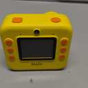 Mafiti Kids Camera Instant Print, 48MP Digital Camera Selfie 1080P Video with 32G TF Card, Toys Gifts for Girls Boys Aged 3-12 for Christmas/Birthday/Holiday (Orange)