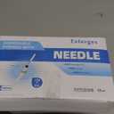 100 Pack Disposable 3ml/cc Lab Syringes with 23Ga 1 Inch Needle Luer Lock, Individually Sealed Packed