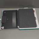 Logitech Rugged Folio Keyboard Case for iPad (10th gen & A16) with Smart Connector and Durable Spill-Proof Keyboard - Graphite