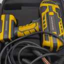 Handheld Welding Machine 110V 120A Portable Electric Welder Machine ARC Welder Gun with IGBT Inverter 5 Variable Current Adjustment for 3/32"-1/8" Welding Rod Tool (Yellow)