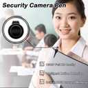 64GB HD Portable Design Camera, Mini Body Camera with Motion Activated Recording, Compact Cam for Meeting, Lecture & Security, No WiFi Needed