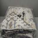 VK VKLIVING 8x10 Area Rug Washable Rugs for Living Room Rug Vintage Design Boho Rug with Non Slip Living Room Rug Bedroom Carpet Stain Resistant, Home Decor, Beige