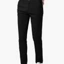 Plaid&Plain Men's Skinny Stretchy Khaki Pants Colored Pants Slim Fit Slacks Tapered Trousers, 33Wx28L