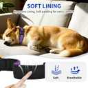 AirTag Dog Collar, IP68 Waterproof Air Tag Dog Collar Holder, Reflective, Ultra-Durable, Comfortable Padded, Heavy Duty Dog Collars for Small Medium Large Dogs-Pueple-M (Purple)