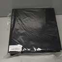 Large Cork Board Felt Wall Tiles, 47"x35" 12 Pack Felt Bulletin Board Pin Board with 48 Safe Removable Adhesive Tabs, 60 Push Pins, Alternative Cork Board for Walls Home Office (Black)