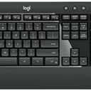 Logitech MK540 Advanced Wireless Keyboard and Mouse Combo for Windows, 2.4 GHz Unifying USB-Receiver, Multimedia Hotkeys, 3-Year Battery Life, for PC, Laptop