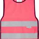 2 x SIFE Kids' Safety Vest for Young Explorers,6 Color Options,Compatible with 3M Technology (Pink, S)