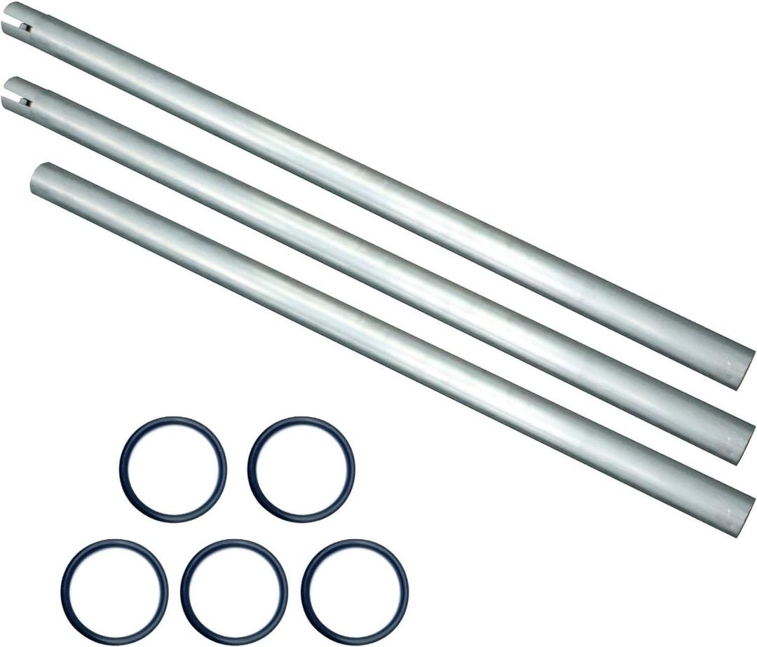 Fotoconic 118" / 3m Metal Tube Crossbar for Electric Motorized, Manual Studio Roller Background Support System, 10Ft