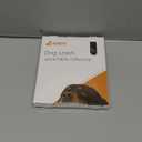 AUROTH Heavy Duty Bungee Dog Leash for Medium Large Breed Dogs, No Pull for Shock Absorption with Car Seat Belt, 2 Padded Handles 4.5FT 6FT Training Dog Leash (MAX: 4.5 FT, Black01)