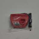 Milwaukee Genuine OEM 48-59-2401 M12 Lithium Ion 12 Volt Battery Charger w/LED Indicating, Red