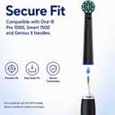 Replacement Heads Compatible with Oral-B Pro 1000, Soft Bristles, 8 Pack