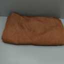 ZeeMart Basic Linen Textured Table Cloth, 60 x 104 Inch Terracota, Farmhouse Style Rust Rectangle Tablecloth, Wrinkle Resistant Washable Heavy Weight TableCloths