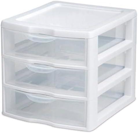 Sterilite 20738006 Art Furniture and Storage, White - 2 Pack