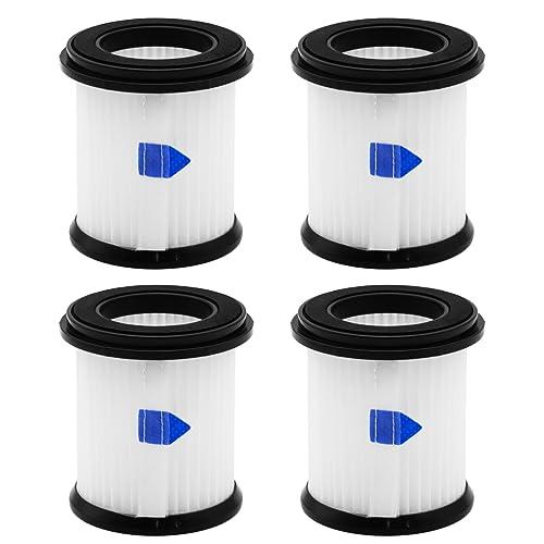 ilovelife 4PCS HEPA Filter with Mesh Filter Replacement for INSE N5S N5T S6T S6P Pro S610/TMA T120 T121 T151 T150 T220 T210 T181 T180 T220 Cordless Vacuum Cleaner, White