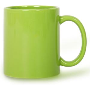 Univive Christmas Coffee Cups, Ceramic Cups Mugs, 12oz Water Bottle, Christmas Home Travel Decor (Green)