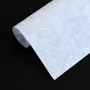 White Color A5 50 Sheets Natural Fiber Mulberry Tree Mulberry Paper Sheets Art Tissue Washi Paper Design Craft Art Origami Suppliers Card Making 8.3" x 5.8" (White, A5)