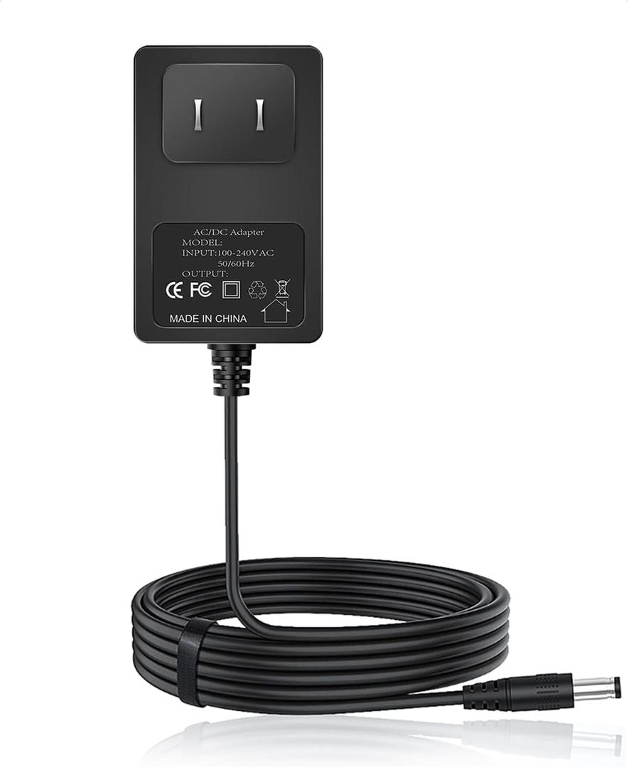 5V 1A 2A Charger for Victrola Record Player Power Cord fit for Vinyl Suitcase Turntable Player VSC-550BT VSC-550BT-BK Vintage 3-Speed AC Adapter FJ-SW0501500DU