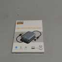 Herfair USB to HDMI Adapter for Dual Monitors Double 1080P@60Hz HDMI Extender Display Splitter USB 3.0 or Type-C Thunderbolt Universal Multiple Screen Connector for MacOS 10.15/ Windows 11/ 10/ 8.1/ 8/ 7