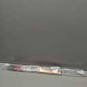 SIRCLES 26 inch Twirling Marching Baton in Stainless Steel with Rubberized Ends Mini Shaft 3/8 with 2 Dancing Ribbons (26 Inch) 2 Pack