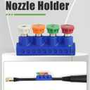 Pressure Washer Gun Set, Max W.P. 2320PSI, B.P. 5000PSI, Replacement for Ryobi Powerstroke Karcher Greenworks, M22-14mm & M22-15mm Fitting, 4 Stainless Steel Nozzle Tips & Holder