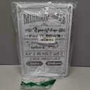 Bathroom Rules Metal Tin Sign  If You Lift It Up Put It Down Funny Restroom Poster, Farmhouse Vintage Toilet Wall Art for Guest Bathroom & Powder Room, Humor Decor 12x8 Inch