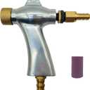 Air Sandblaster Gun Blasting Gun for Sandblasting Cabinet for 990L/1200L Sand Blasting Cabinet Sandblaster Parts (Sandblast Gun)