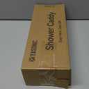 YASONIC Shower Caddy Hanging, Never Rust Shower Organizer Hanging, Aluminum Shower Racks for Inside Shower with Hooks for Razor, Bathroom Organizers and Storage with Soap Holder, Bright Silver