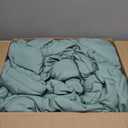DOWNCOOL Comforters Oversize King Size, Duvet Insert,Sage Green All Season Duvet, Lightweight Quilt, Down Alternative Hotel Comforter with Corner Tabs (Sage Green, Oversize King 116x98 Inches)